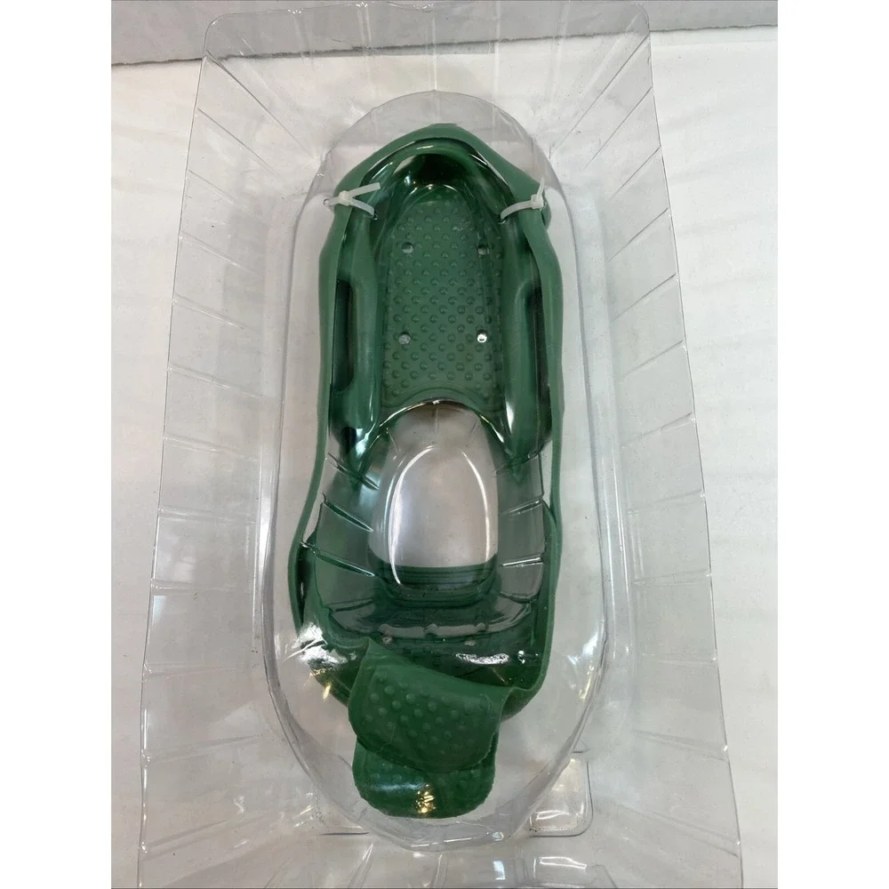 X GEAR Ice Snow Rubber Grippers for Bottom of Shoes Men‎ or Women  Size M Green